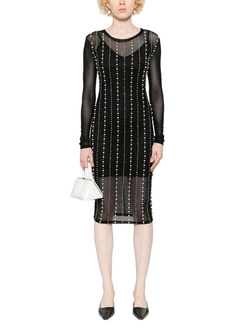 Abito midi decorato VERSACE JEANS COUTURE | Abiti | 77HAO920 CJM01899